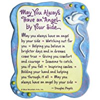 May You Always Have An Angel Sculpted Resin Magnet (MR914) - Blue Mountain Arts